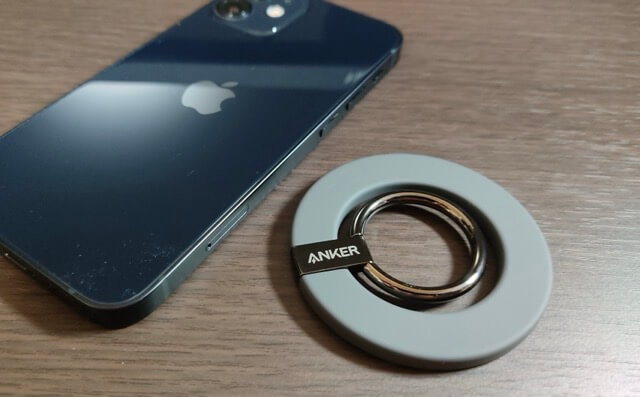 Anker 610 MagSafe Phone Gripレビュー！MagSafe対応バンカーリングが欲しいなら迷う必要なし！